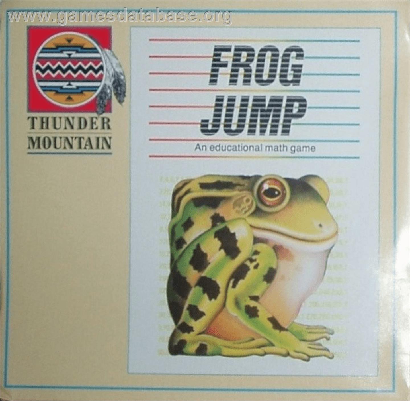 Frog Jump - Commodore 64 - Artwork - Box
