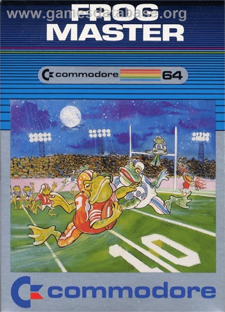 Frog Master - Commodore 64 - Artwork - Box