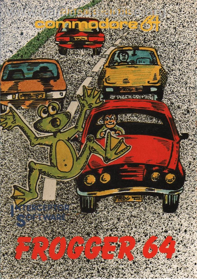 Frogger 64 - Commodore 64 - Artwork - Box