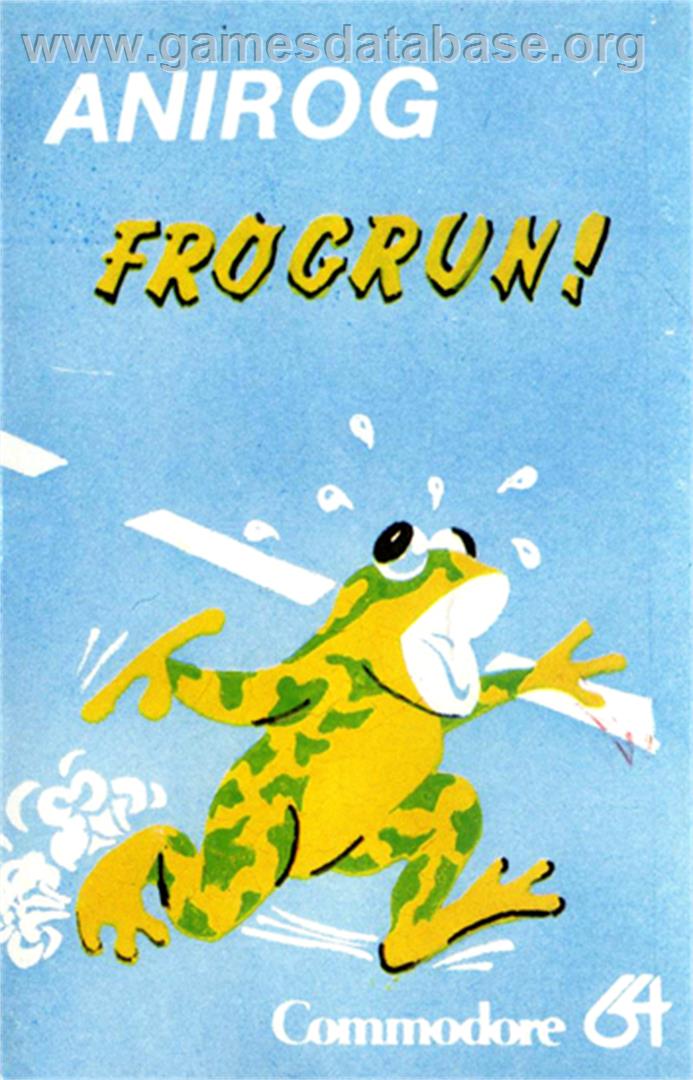 Frogrun 64 / Frog Run - Commodore 64 - Artwork - Box