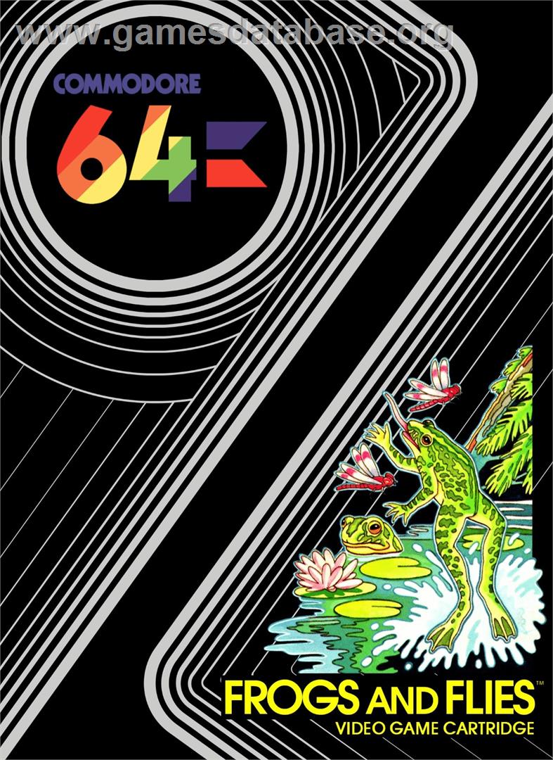 Frogs And Flies 64 - Commodore 64 - Artwork - Box