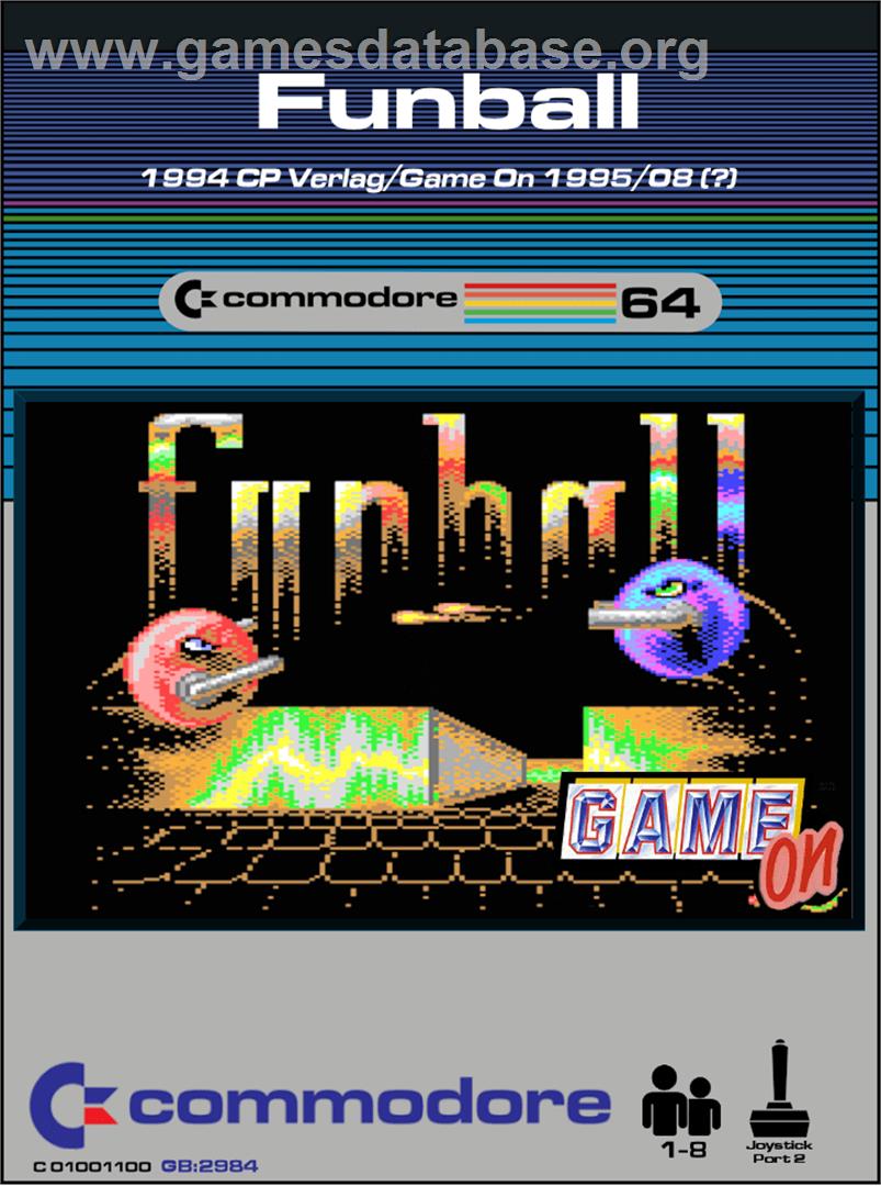 Funball - Commodore 64 - Artwork - Box