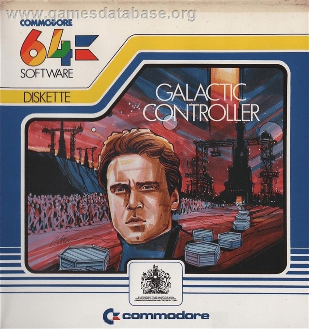 Galactic Controller - Commodore 64 - Artwork - Box