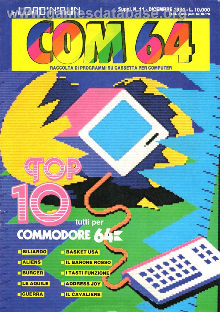 Galaga (Arlasoft - 2021) - Commodore 64 - Artwork - Box
