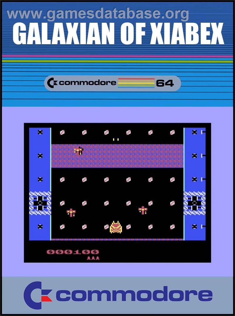 Galaxian Of Xiabex - Commodore 64 - Artwork - Box