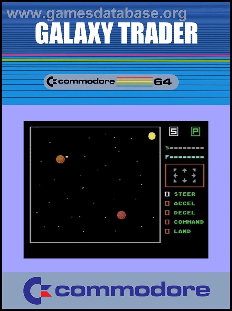 Galaxy Trader - Commodore 64 - Artwork - Box