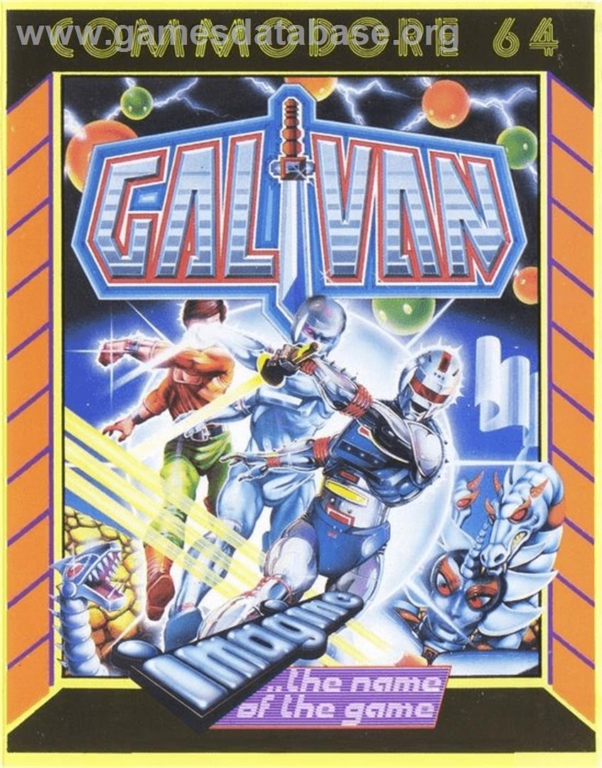 Galivan - Commodore 64 - Artwork - Box