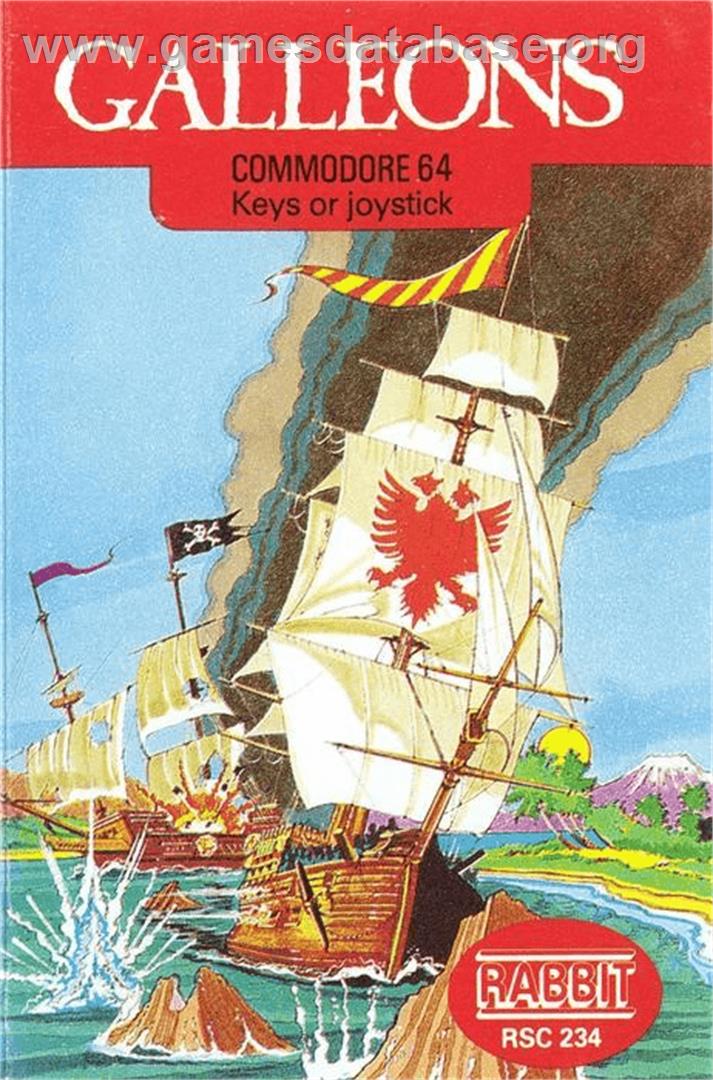 Galleons - Commodore 64 - Artwork - Box