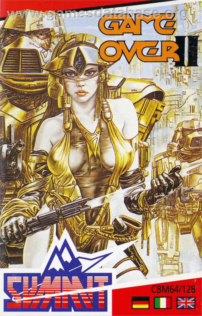 Game Over 2 - Commodore 64 - Artwork - Box