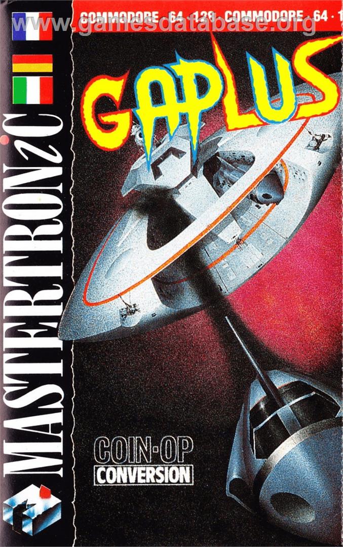 Gaplus - Commodore 64 - Artwork - Box