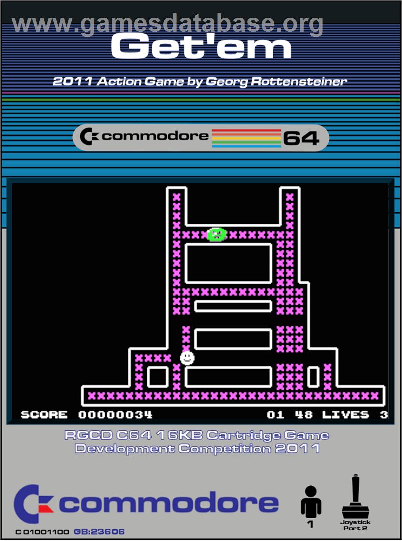 Get'em - Commodore 64 - Artwork - Box