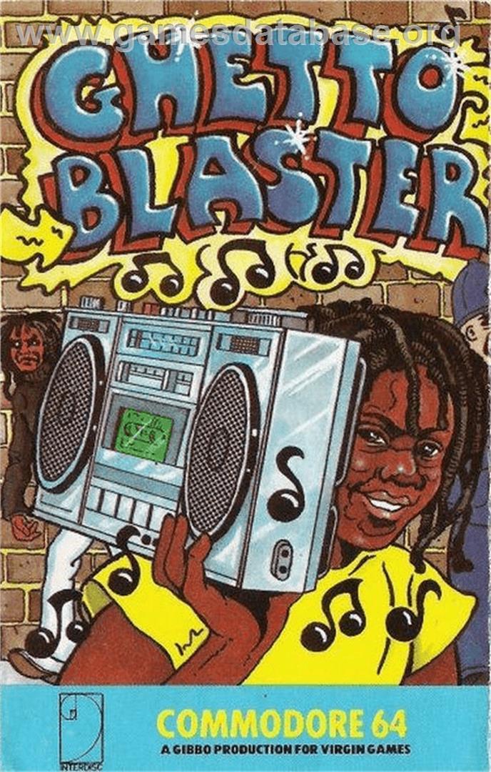 Ghetto Blaster - Commodore 64 - Artwork - Box