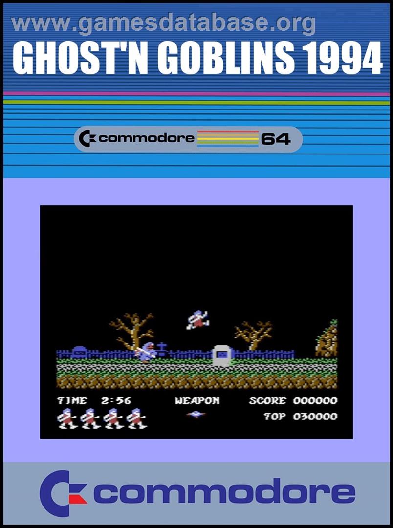 Ghost'n Goblins 1994 - Commodore 64 - Artwork - Box