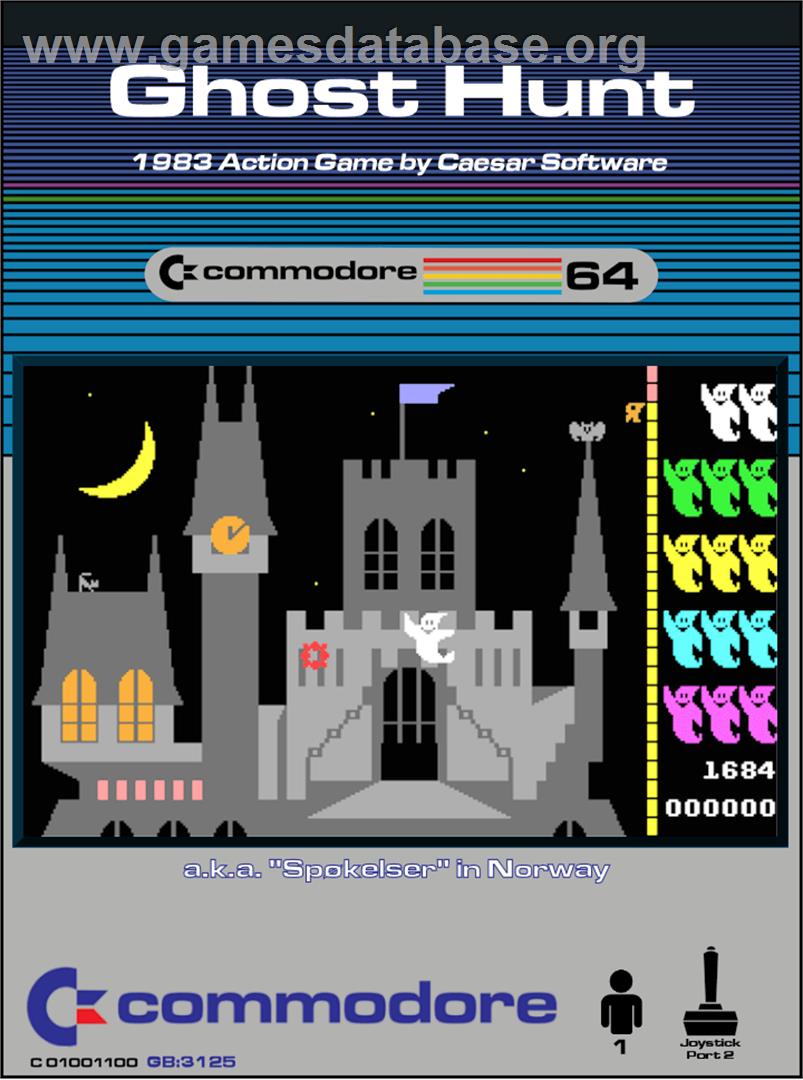 Ghost Hunt - Commodore 64 - Artwork - Box
