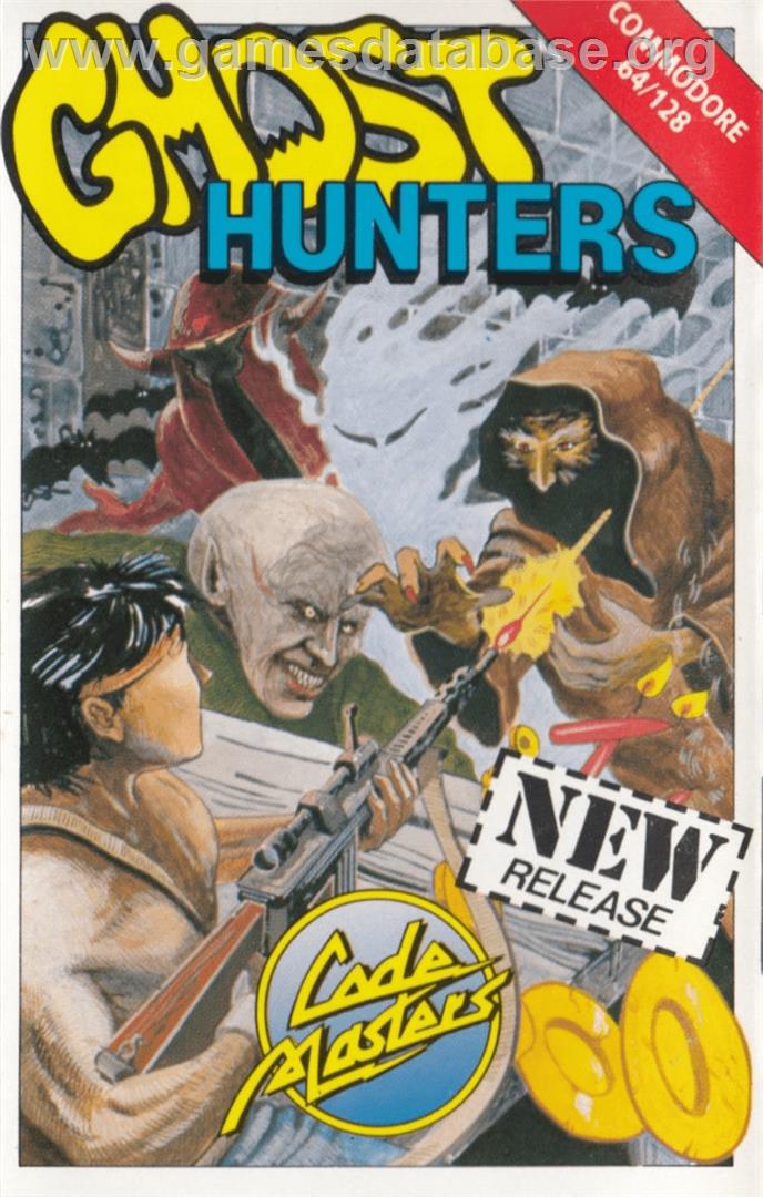 Ghost Hunters - Commodore 64 - Artwork - Box