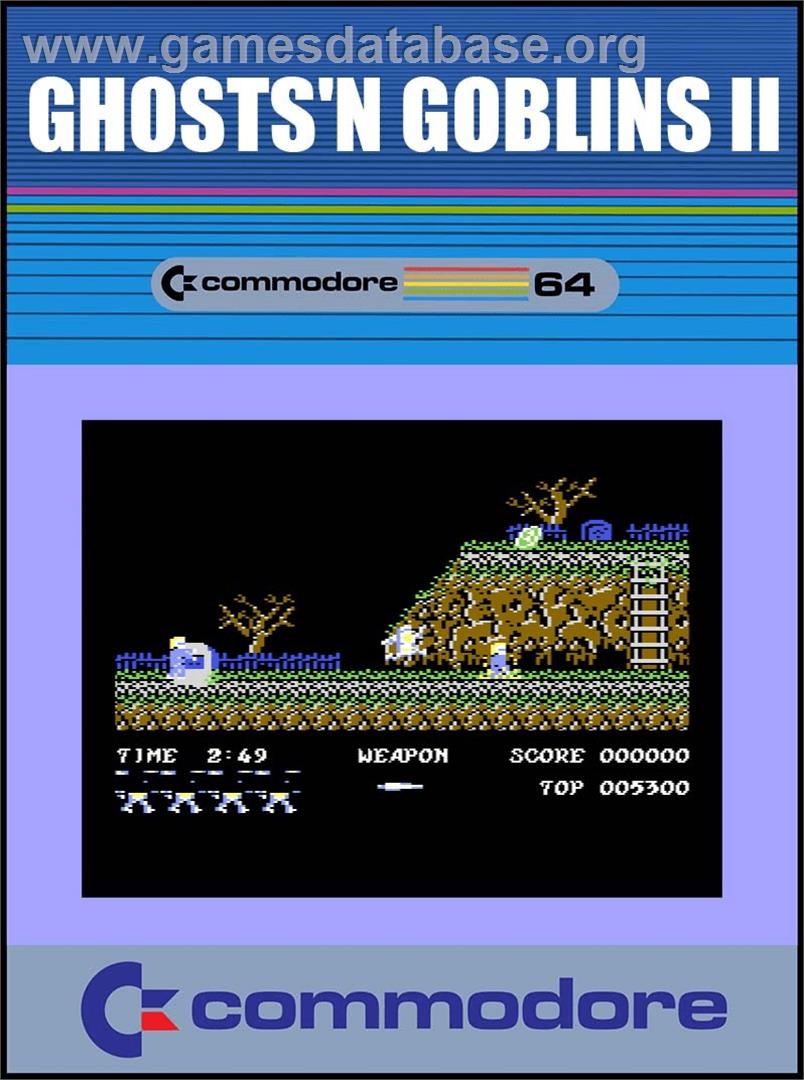 Ghosts'n Goblins 2 - Commodore 64 - Artwork - Box
