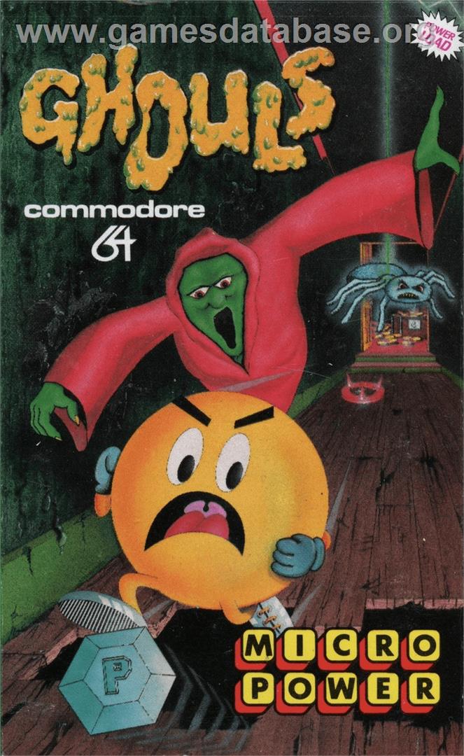 Ghouls - Commodore 64 - Artwork - Box