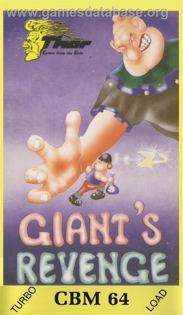 Giant's Revenge - Commodore 64 - Artwork - Box