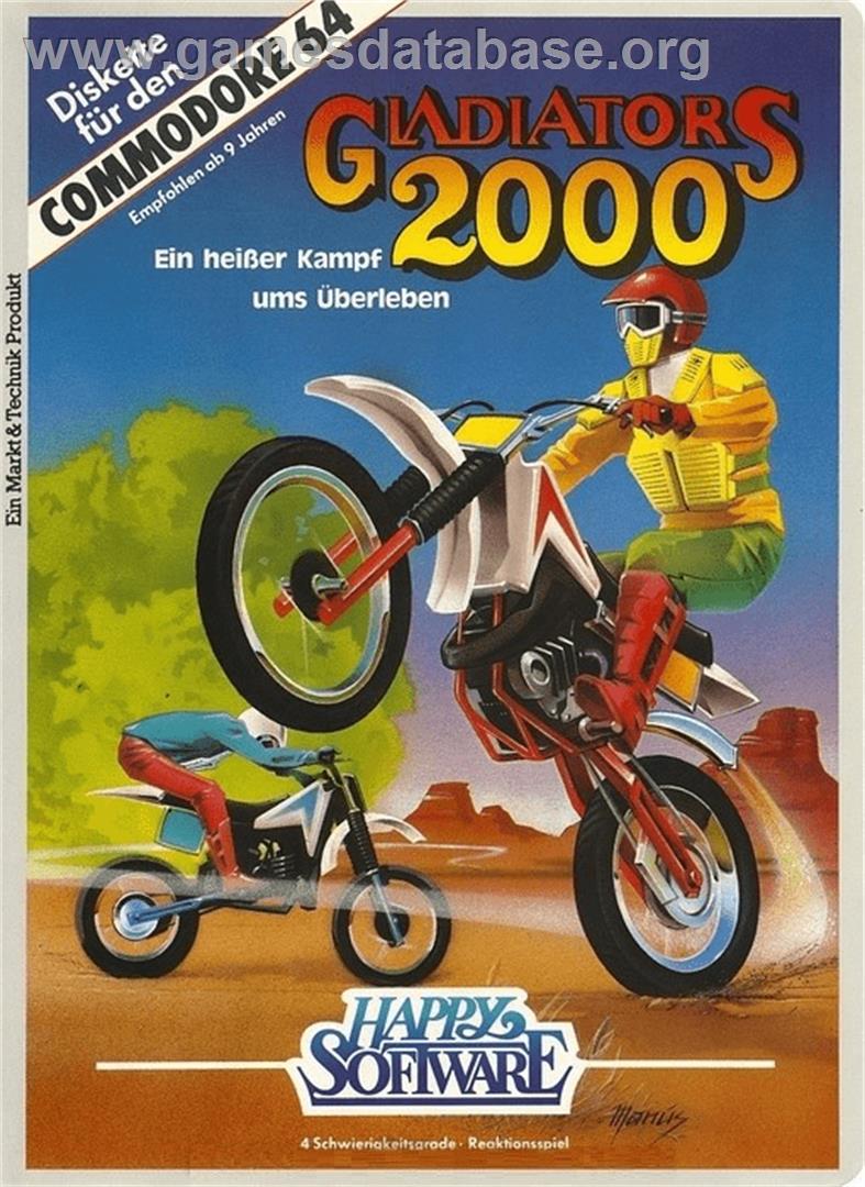 Gladiator's 2000 - Commodore 64 - Artwork - Box