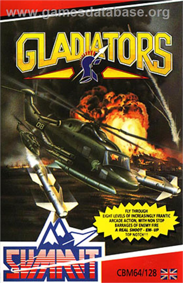 Gladiators - Commodore 64 - Artwork - Box