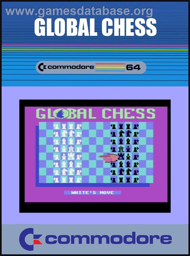 Global Chess - Commodore 64 - Artwork - Box