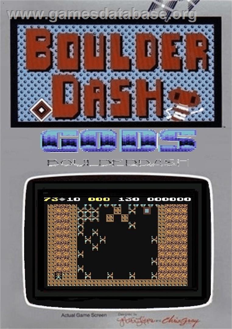 Gods Boulder Dash 1 - Commodore 64 - Artwork - Box