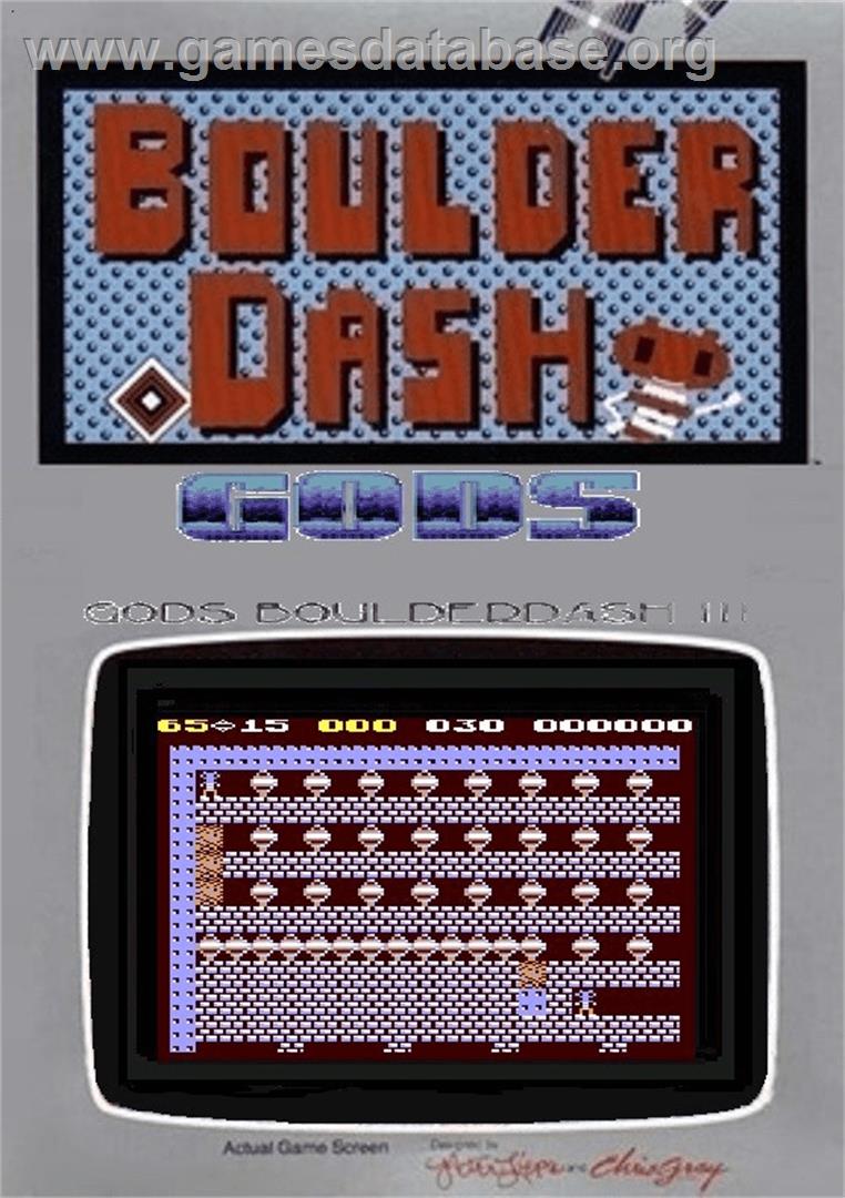 Gods Boulder Dash 3 - Commodore 64 - Artwork - Box