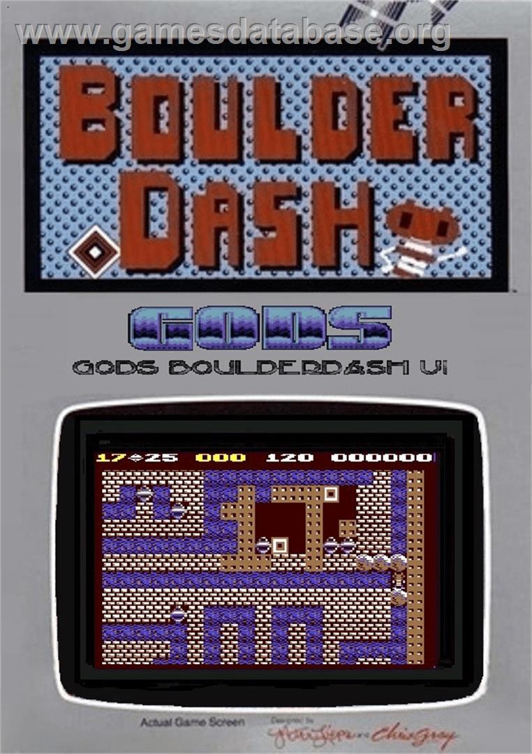 Gods Boulder Dash 6 - Commodore 64 - Artwork - Box