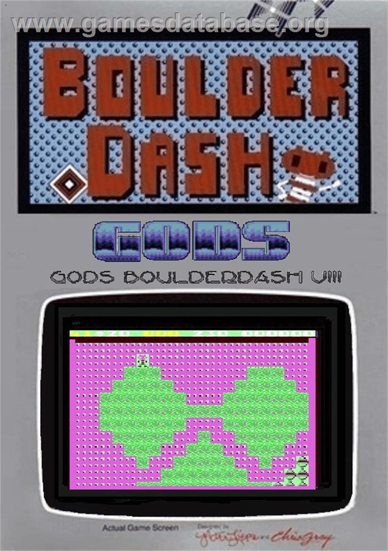 Gods Boulder Dash 8 - Commodore 64 - Artwork - Box