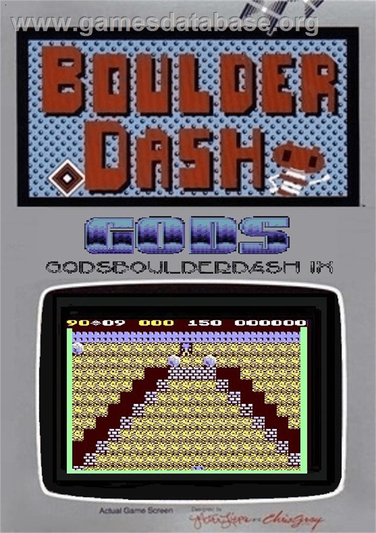 Gods Boulder Dash 9 - Commodore 64 - Artwork - Box