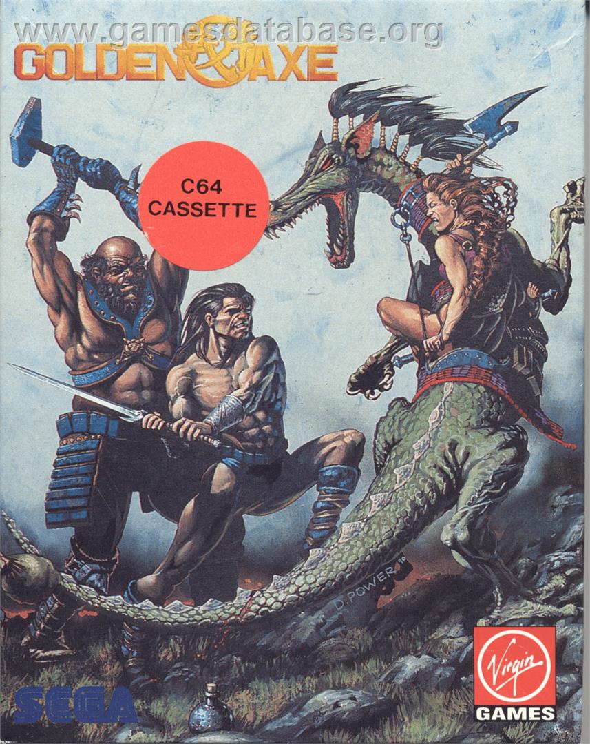 Golden Axe - Commodore 64 - Artwork - Box