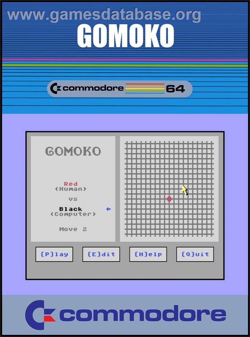 Gomoko (Loadstar) - Commodore 64 - Artwork - Box