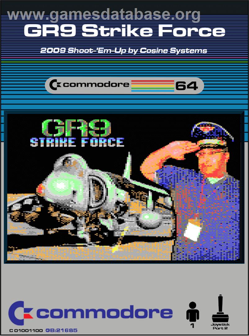 Gr9 Strike Force - Commodore 64 - Artwork - Box