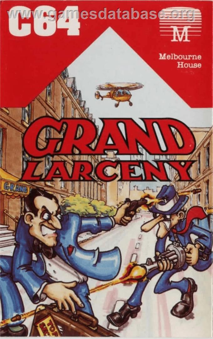 Grand Larceny - Commodore 64 - Artwork - Box