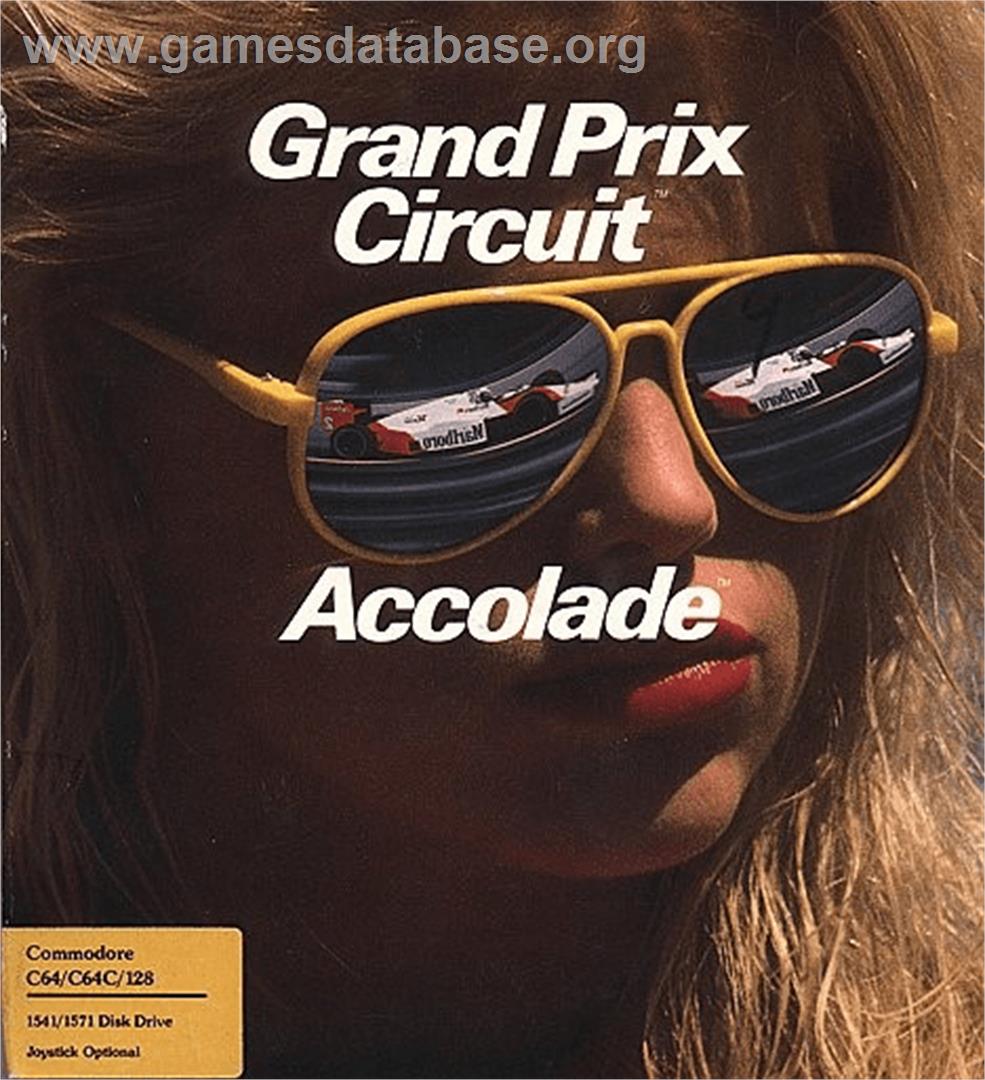 Grand Prix Circuit - Commodore 64 - Artwork - Box