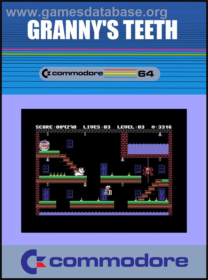 Granny's Teeth - Commodore 64 - Artwork - Box
