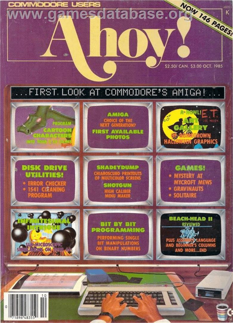 Gravinauts - Commodore 64 - Artwork - Box