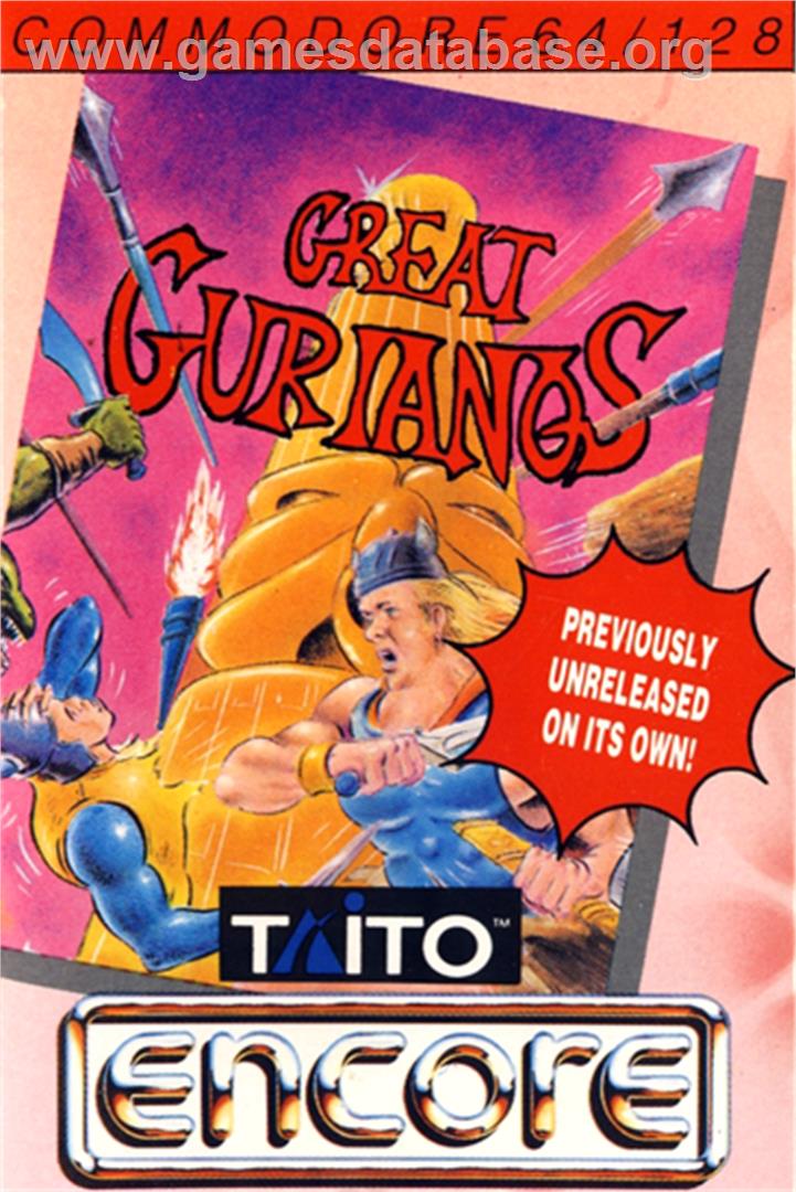 Great Gurianos - Commodore 64 - Artwork - Box