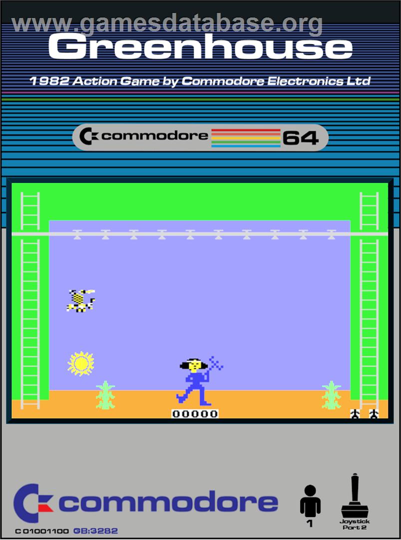 Greenhouse - Commodore 64 - Artwork - Box