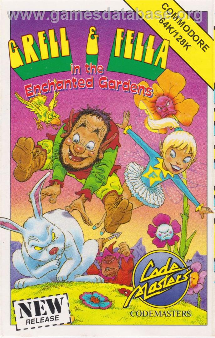 Grell and Fella - Commodore 64 - Artwork - Box