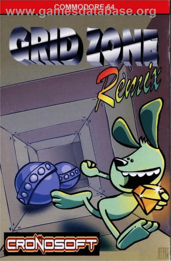 Grid Zone Remix - Commodore 64 - Artwork - Box