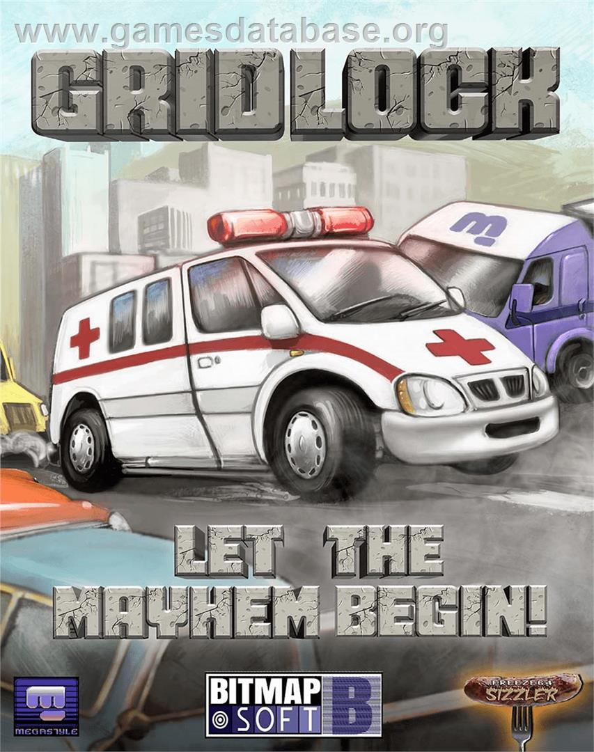 Gridlock - Commodore 64 - Artwork - Box