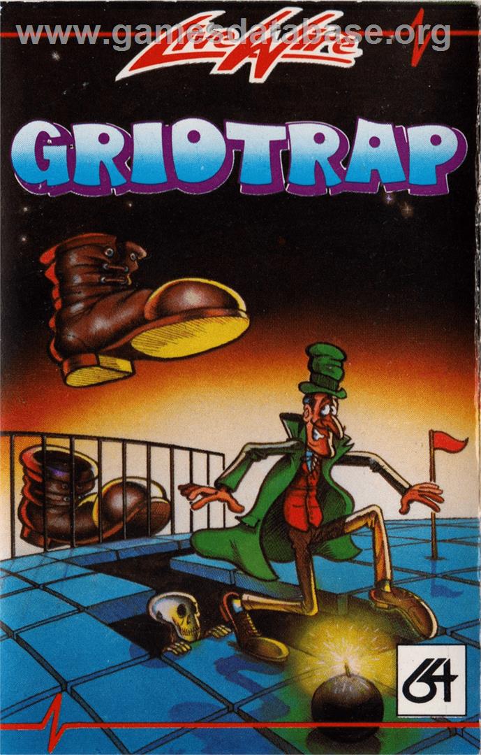 Gridtrap - Commodore 64 - Artwork - Box
