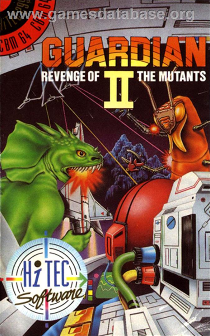 Guardian 2 - Revenge Of The Mutants - Commodore 64 - Artwork - Box