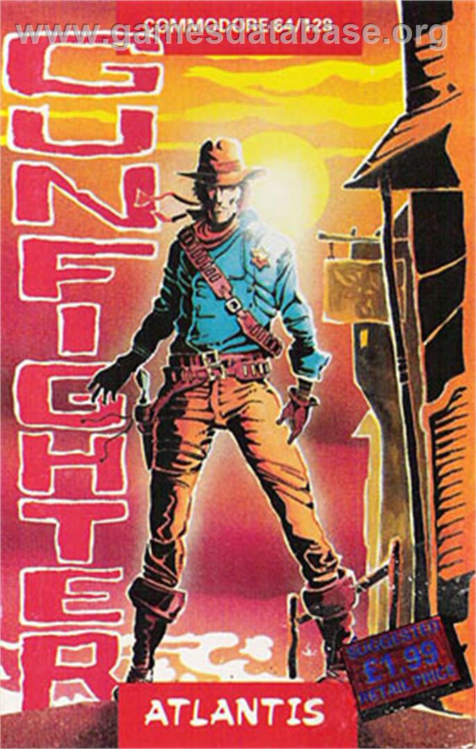 Gunfighter (Pooyella) - Commodore 64 - Artwork - Box