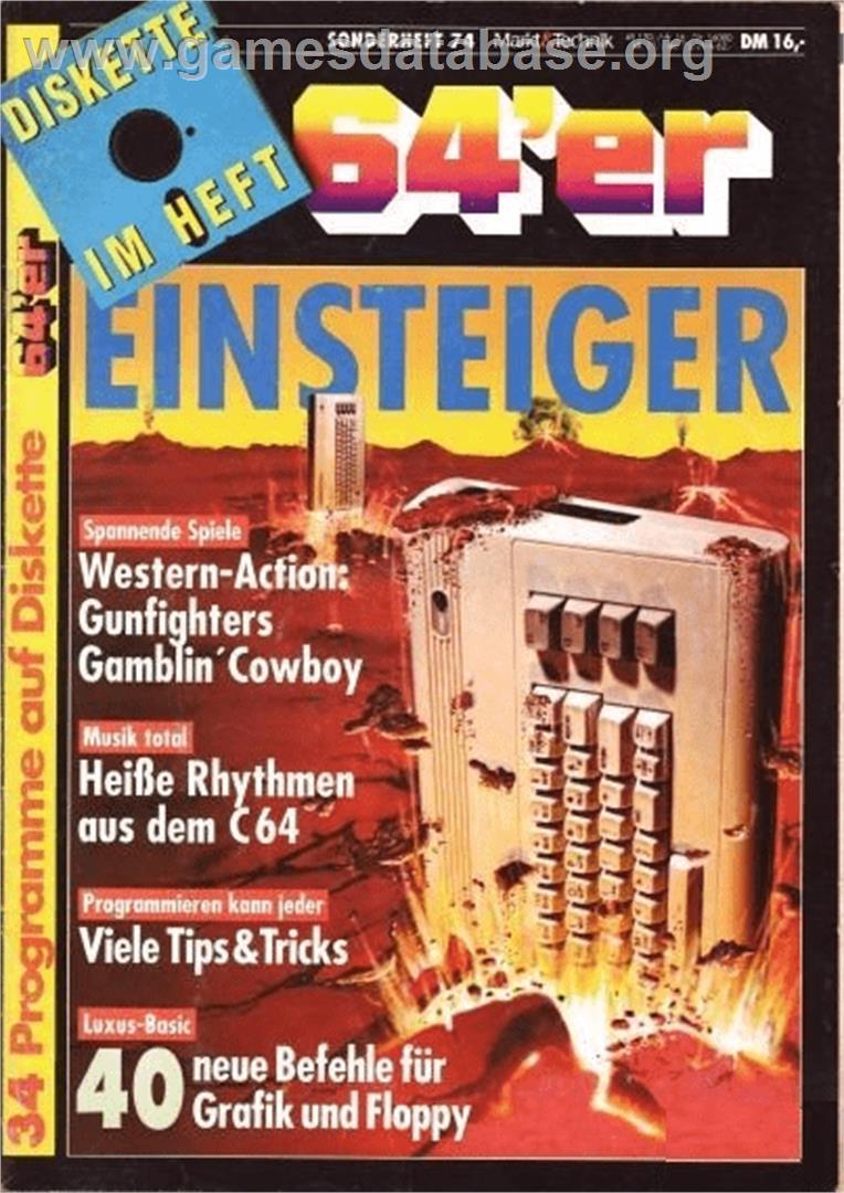 Gunfighters (Markt & Technik) - Commodore 64 - Artwork - Box