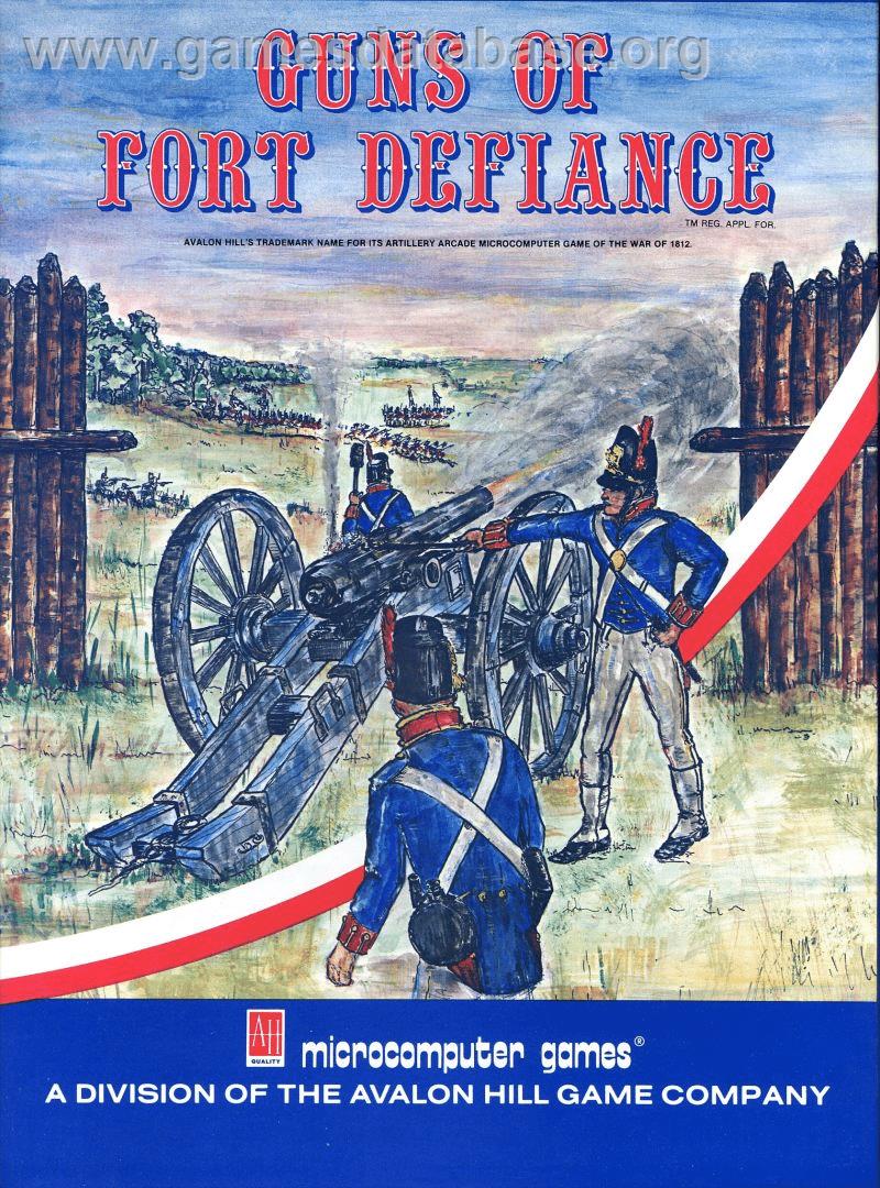 Guns of Fort Defiance - Commodore 64 - Artwork - Box