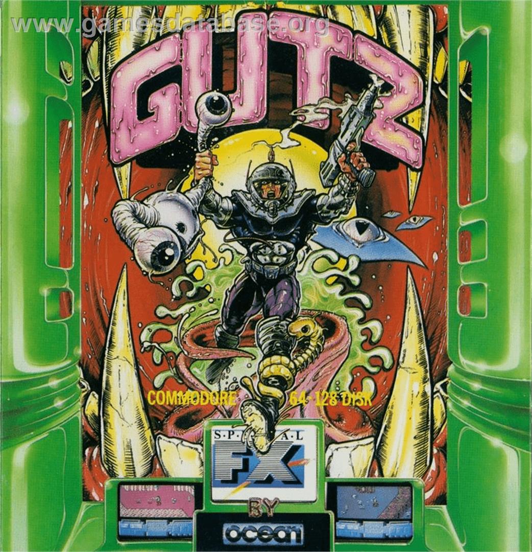 Gutz - Commodore 64 - Artwork - Box