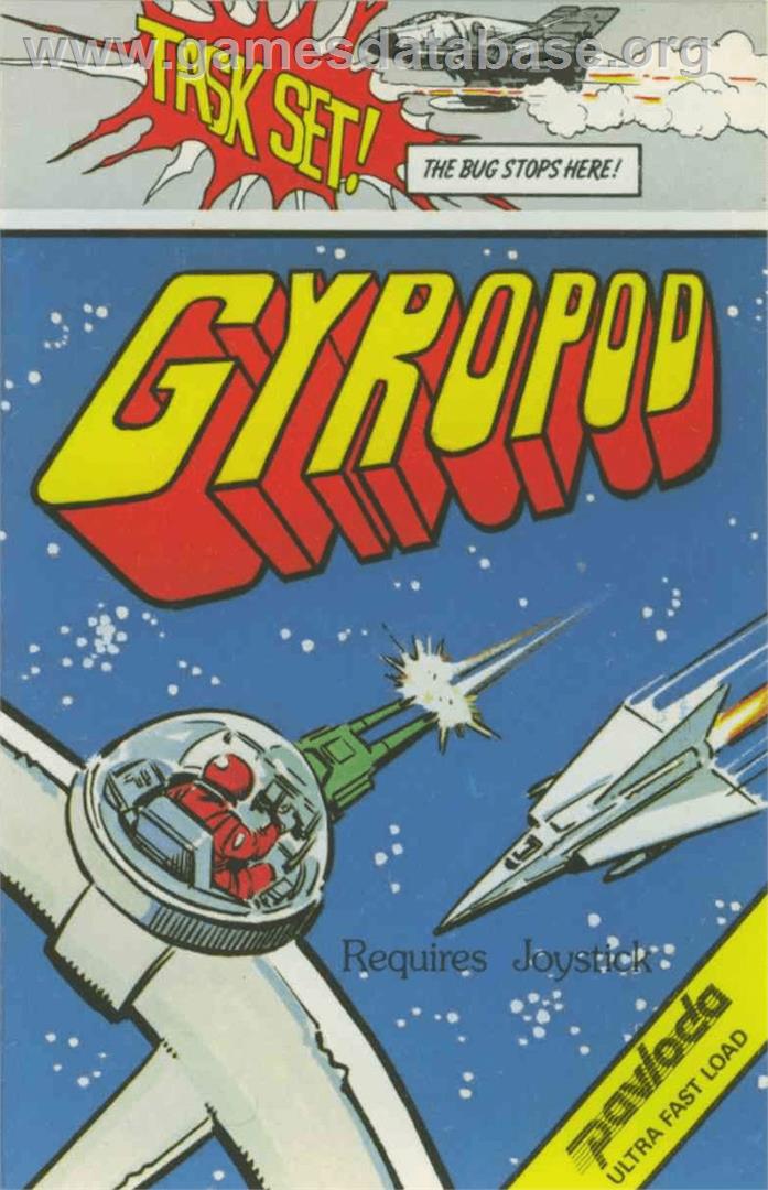 Gyropod - Commodore 64 - Artwork - Box