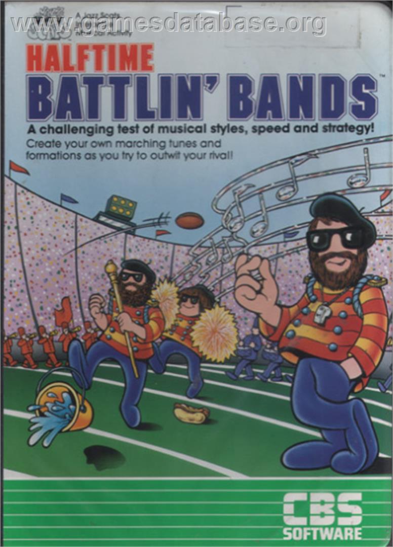 Halftime Battlin' Bands - Commodore 64 - Artwork - Box